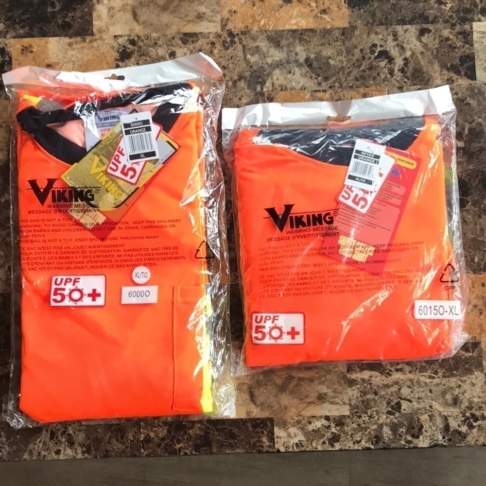 Lot Of Two Mens XL Work Shirts